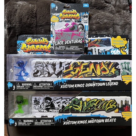 Subway Surfers Kustom Kings Downtown Legend Train Design & Color Markers Lot - Picture 6 of 6